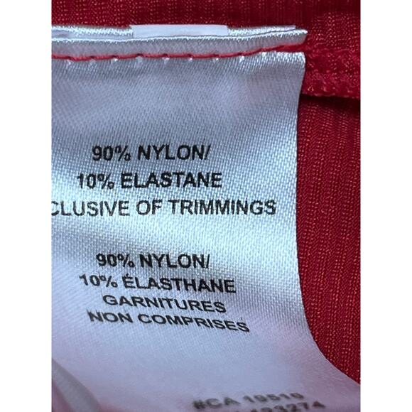 Lole Women's Size Medium Red Zip Front Long Sleeve Lightweight Jacket Athleisure - Picture 4 of 8